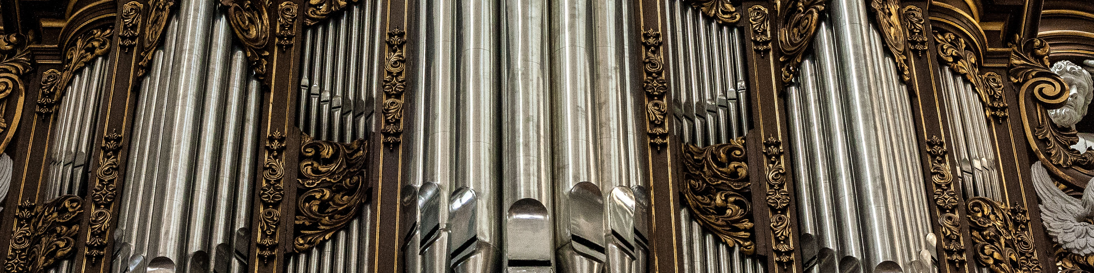 Bovenkerk. Detail Hinsz orgel