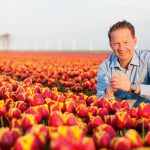 Tulip field Holland Kampen